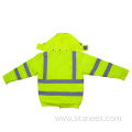 Winter Workwear Hoodie High Visibility Jacket For Men